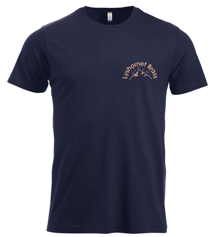 T-skjorte Herre Lyshornet Brass