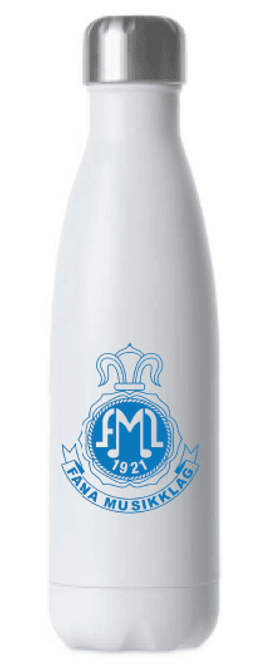 Hovedbilde Drikkeflaske metall Fana Musikklag