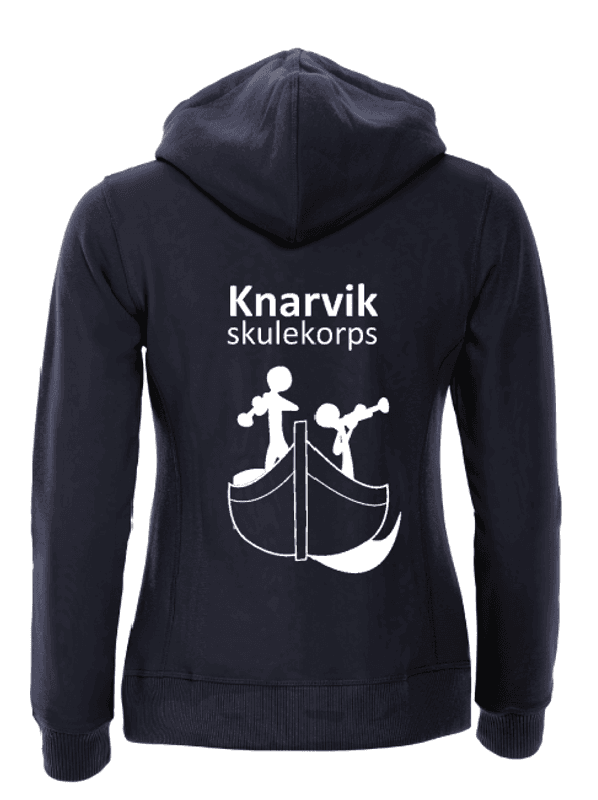 Hettegenser Dame Knarvik Skulekorps